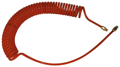 8mm x 5mm POLYURETHANE COIL 8 METRE RED - 2027-9220