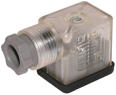 10V-50V DIN CONNECTOR/YELLOW LED - 2027-5384