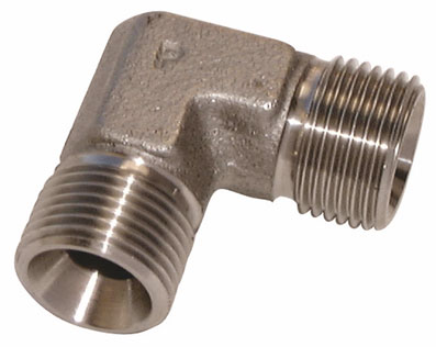 1" BSPP MALE 60 DEG ELBOW 316 STAINLESTAINLESS STEEL STEEL - 2033-9974