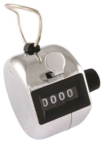 4 DIGIT HAND TALLY COUNTER RESETABLE - 2089-3731