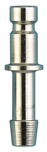 3mm HOSE TAIL PLUG BRASS NICKEL - 20SFTF03MXN