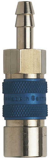 10mm HOSE TAIL COUPLING BLUE - 21KATF10MPN6