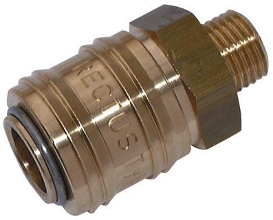 3/8" BSP MALE COUPLING - 24KAAW17MPX