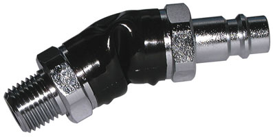 1/4" BSPT MALE SWIVEL PLUG - 25FAAK13SPN