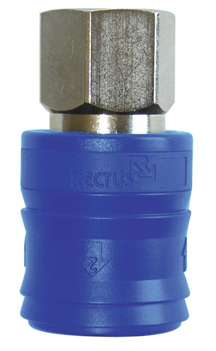 3/8" BSPP FEMALE COUPLING SELF VENTING - 26KEIW17MPN