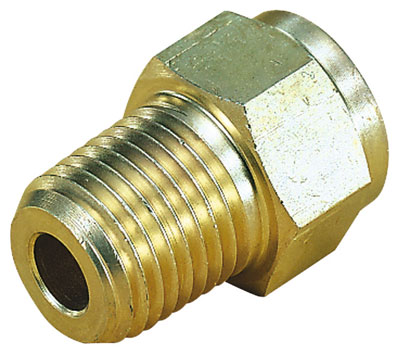 3/8" OD X 1/4" NPTF MALE STRAIGHT ADAPTOR - 34034718