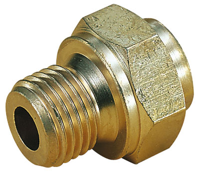 3/8" OD X 1/2" BSPP MALE STRAIGHT ADAPTOR - 34034835