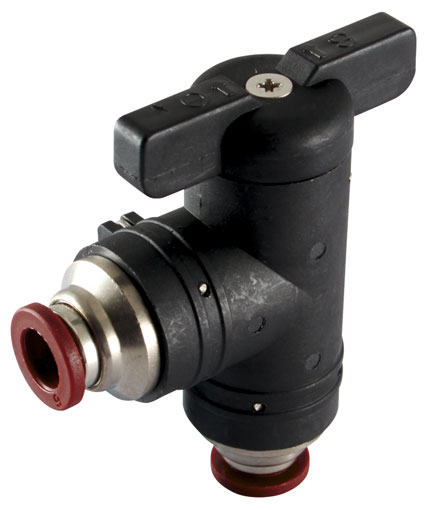 10mm PUSH-IN 90 BALL VALVE - 351.04.10.10