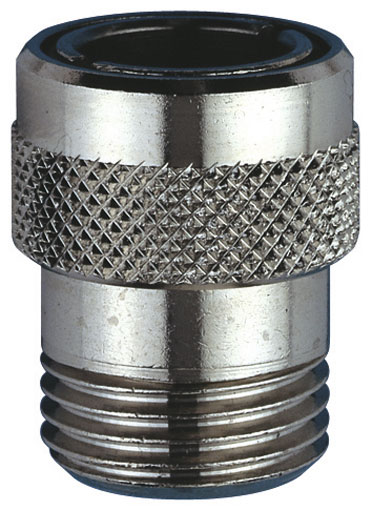 3/4" BSPP MALE COUPLING UNVALVED - 41KFAW26MPN