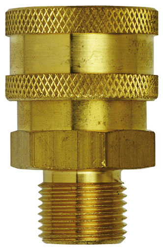 3/8" BSP MALE COUPLING - 45KFAW17MVX