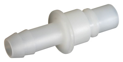 9mm HOSE TAIL PVDF PLUG - 48SFTF09FXX