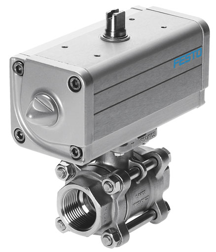 3/4" DOUBLE ACTING STAINLESS STEEL HIGHER TORQUE BALL VALVE - 540875