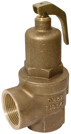 1/2" 1.0 BAR SAFETY RELIEF VALVE - 542-15-1