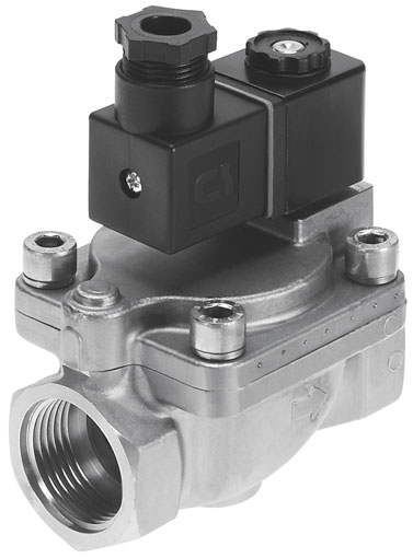 3/8" STAINLESS STEEL PILOT/SOLENOID NORMALLY CLOSED VALVE - 546163