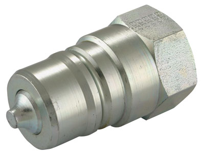 1/8" NPT FEMALE PLUG VALVED ISO-A STEEL - 5602-2-4S