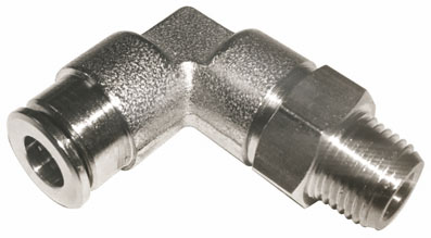 SWIVEL ELBOW ADAPTOR 4mm OD 1/8" - 58110-4-1/8