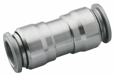 06mm OD EQUAL CONNECTOR 316 STAINLESS STEEL - 60040-6