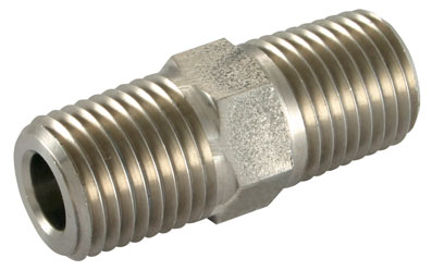 3/4" NPT MALE HEX NIPPLE STAINLESS STEEL 316 - 605N34