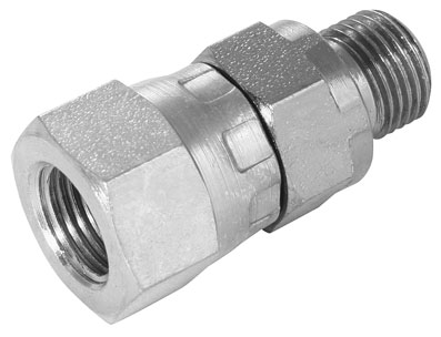 1/8" BSP x 1/8" BSP DIN 3852 MALE x FEMALE - 61400