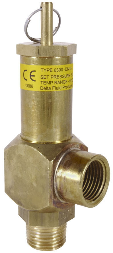 1/2" BSPT 6300 RELIEF VALVE SET 5.5 BAR - 6300/15/G/5.5