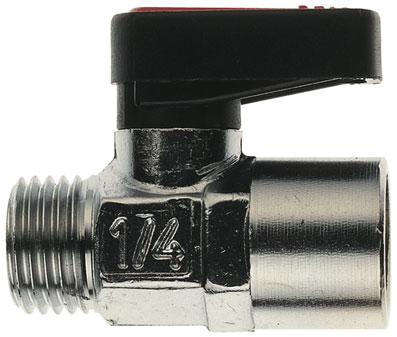 1/2" BSPT MALE x 1/2" BSP FEMALE BALL VALVE - 6310-12-12