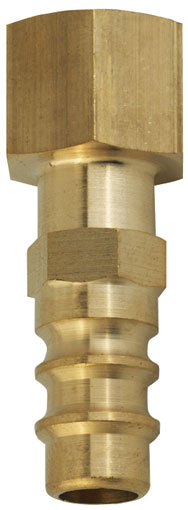 3/8" BSPP LEFT FEMALE PLUG - 67SSIL17MXX