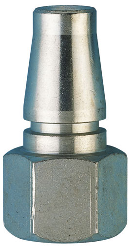 3/8" BSPP FEMALE HEAVY DUTY PLUG "SCHRADER" - 68SFIW17SXN