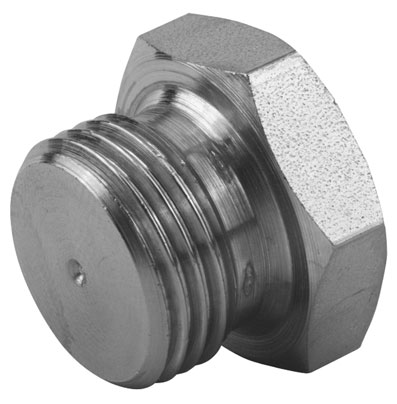 2" BSPP MALE SOLID PLUG STEEL - 6BS32