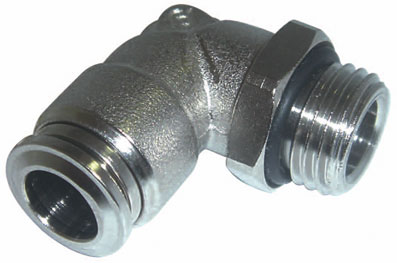 SWIVEL ELBOW BSPP 10OD x 3/8" - 70116-10-3/8