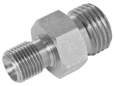 1/4" BSP x 9/16" SORFS MALE x MALE - 74000