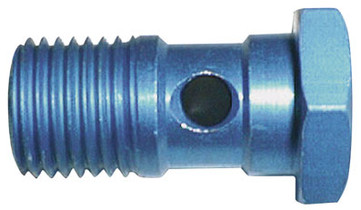 1/8" BSPT BLUE ALUMINIUM BANJO BOLT - 80351000