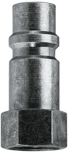 3/8" BSPP FEMALE PLUG STEEL NICKEL/PLATED - 83SFIW17SXG