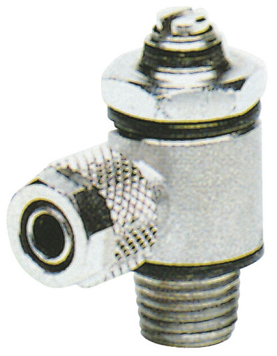 1/8" x 4/2.7 FLOW REGULATOR FOR CYLINDER - 8950-4/2.7-1/8