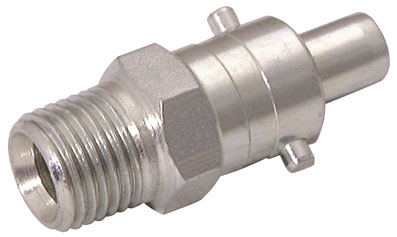 1/4" BSPT MALE STEEL ZINC ADAPTOR - AA5102