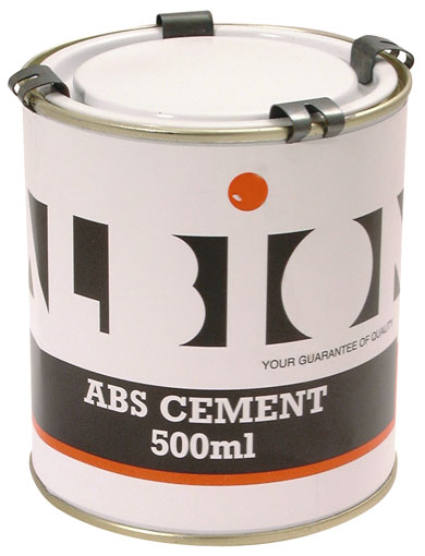 500ML TIN ABS SOLVENT CEMENT - ABS