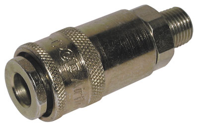 1/4" BSPT MALE COUPLER PCL AIRFLOW - AC21CM02