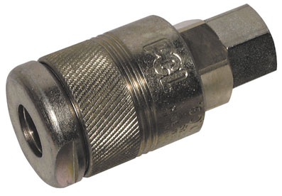 1/4" BSPT FEMALE COUPLER PCL 60 SERIES - AC4CF02