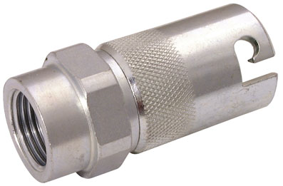 1/2" STEEL ZINC PLATED FEMALE COUPLING - AC59JF