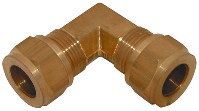 1/4" OD EQUAL BRASS ELBOW - APEE-14