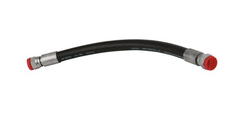 1/4" BSPP FEMALE SW E/E x 700MM R2AT HOSE - BF0404-700