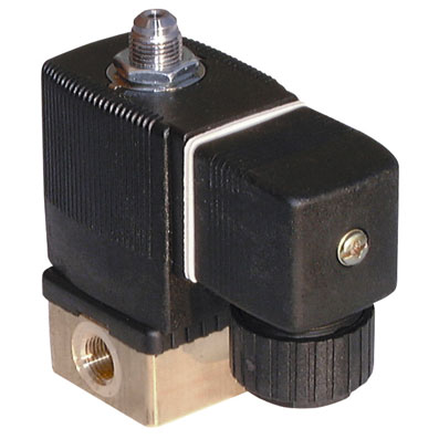 1/4" 230V/50HZ 3/2 BRASS SOLENOID VALVE - BUR-126149