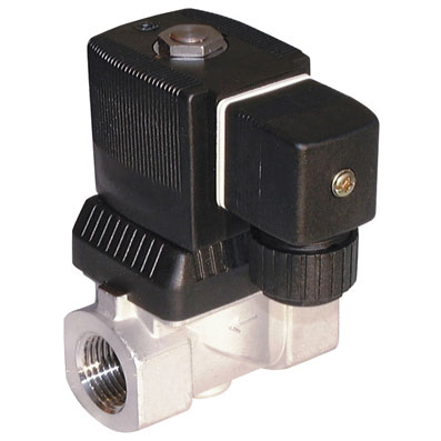 1" 24VDC 2/2 STAINLESS STEEL SOLENOID VALVE - BUR-141243