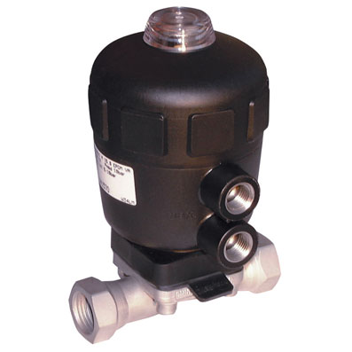 1/2" 2/2 PNEUMATIC ACTUATED BALL VALVE SINGLE ACTING NORMALLY CLOSED - BUR-217252