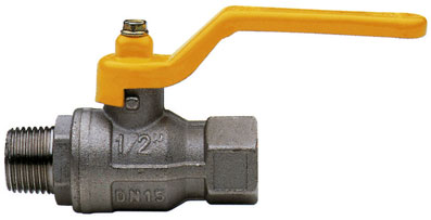 1.1/2" MALE x FEMALE FULL FLOW - LEVER - BV71-112