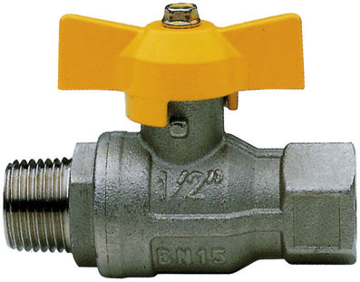 3/8" MALE x FEMALE FULL FLOW - LEVER T - BV74-38