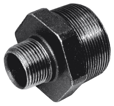 3/4" x 3/8" Hexagon Reducing Nipple - C145-34-38N