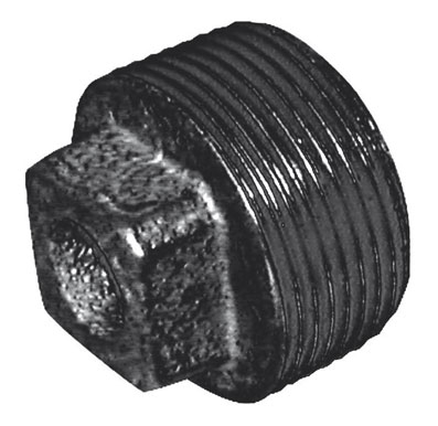 4" Plain Hollow Plug - C147-4N