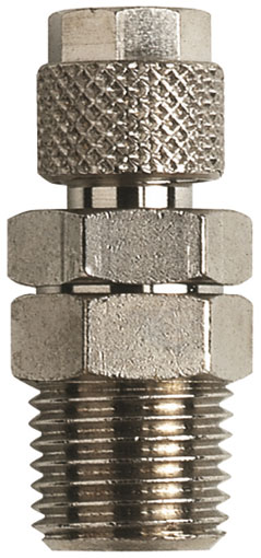 06/04mm OD x 1/4" BSPT SWIVEL MALE STUD - C1X-6/4-1/4