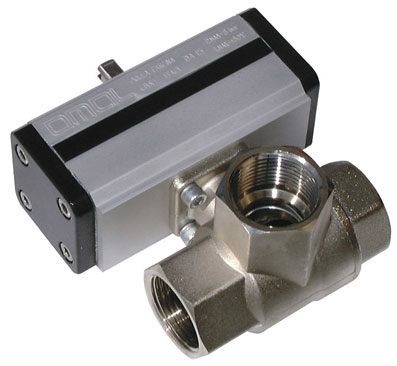 1/2" BSP FEMALE DOUBLE ACTING 3-WAY L-PORT - D153H004