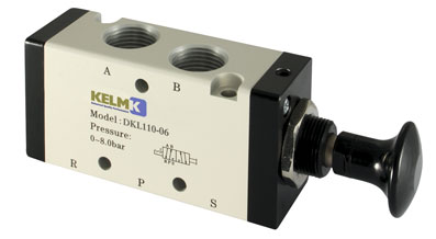 1/8" MANUAL 5/2 PUSH PULL VALVE - DKL110-06